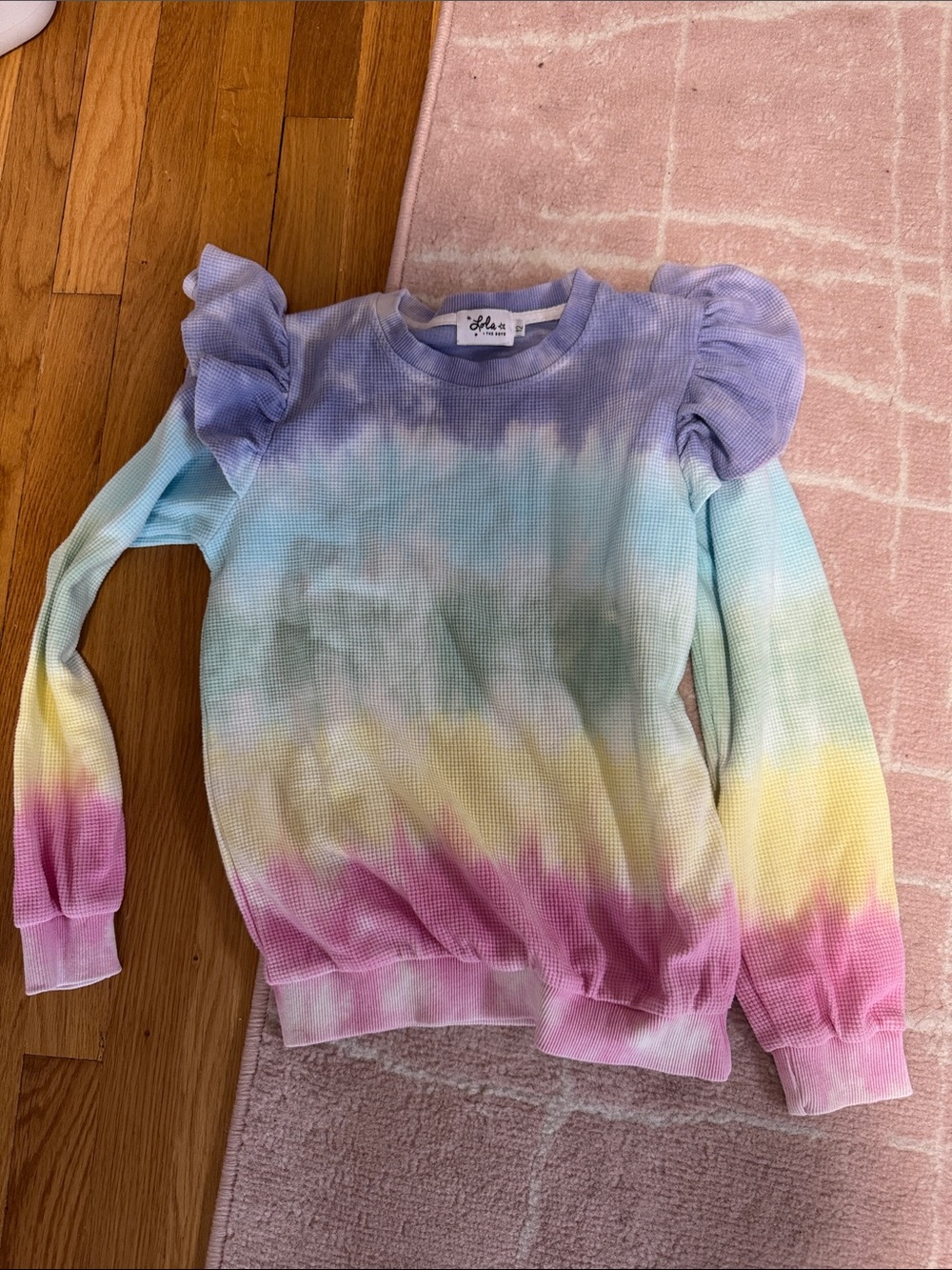 Lola + The boys tie dye shirt